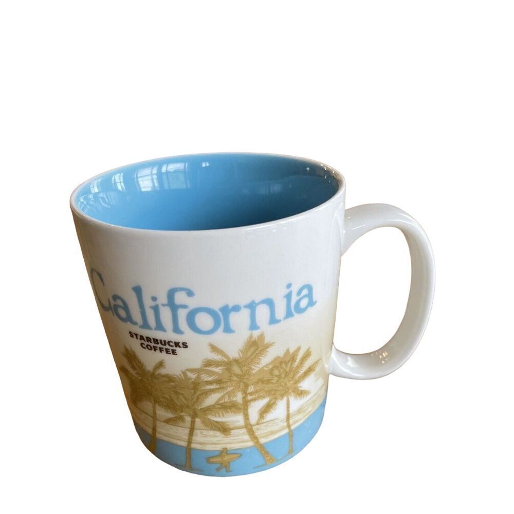 Starbucks California 16oz 473ml Coffee Mug Cup Collector Series City Mugs 2009